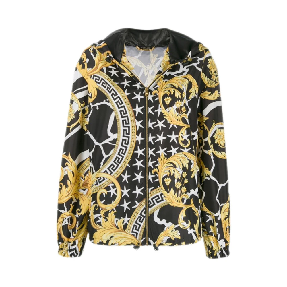 商品[国内直发] Versace|VERSACE 黄色女士外套 A84010-A231034-A7900,价格¥6913,第1张图片