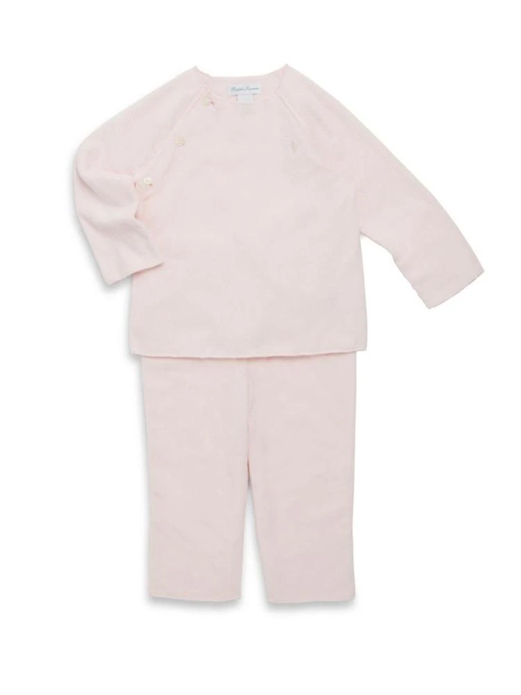 商品Ralph Lauren|Baby's Two-Piece Fleece Top & Pants Set,价格¥184,第1张图片