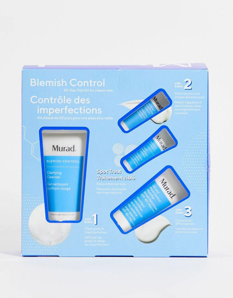 商品Murad|Murad Blemish Control 30 Day Trial Kit (save 38%),价格¥370,第1张图片