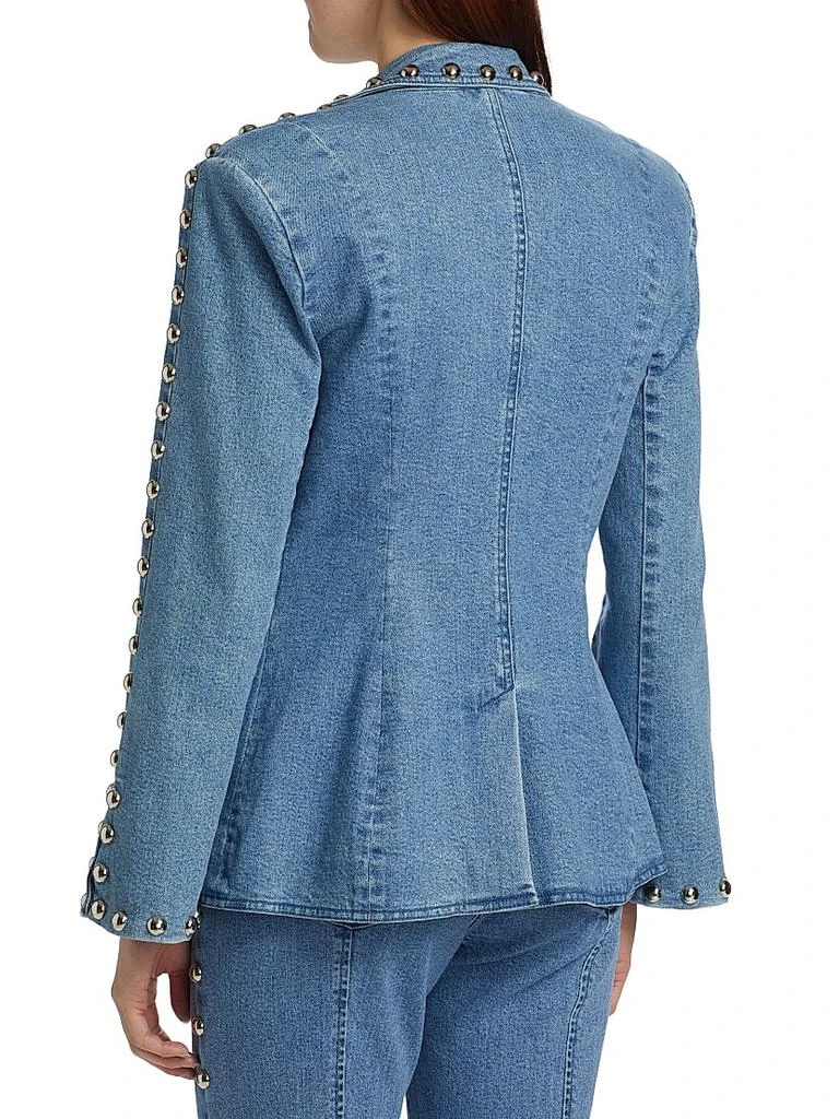 商品Cinq à Sept|Milly Studded Denim Jacket,价格¥2568,第5张图片详细描述