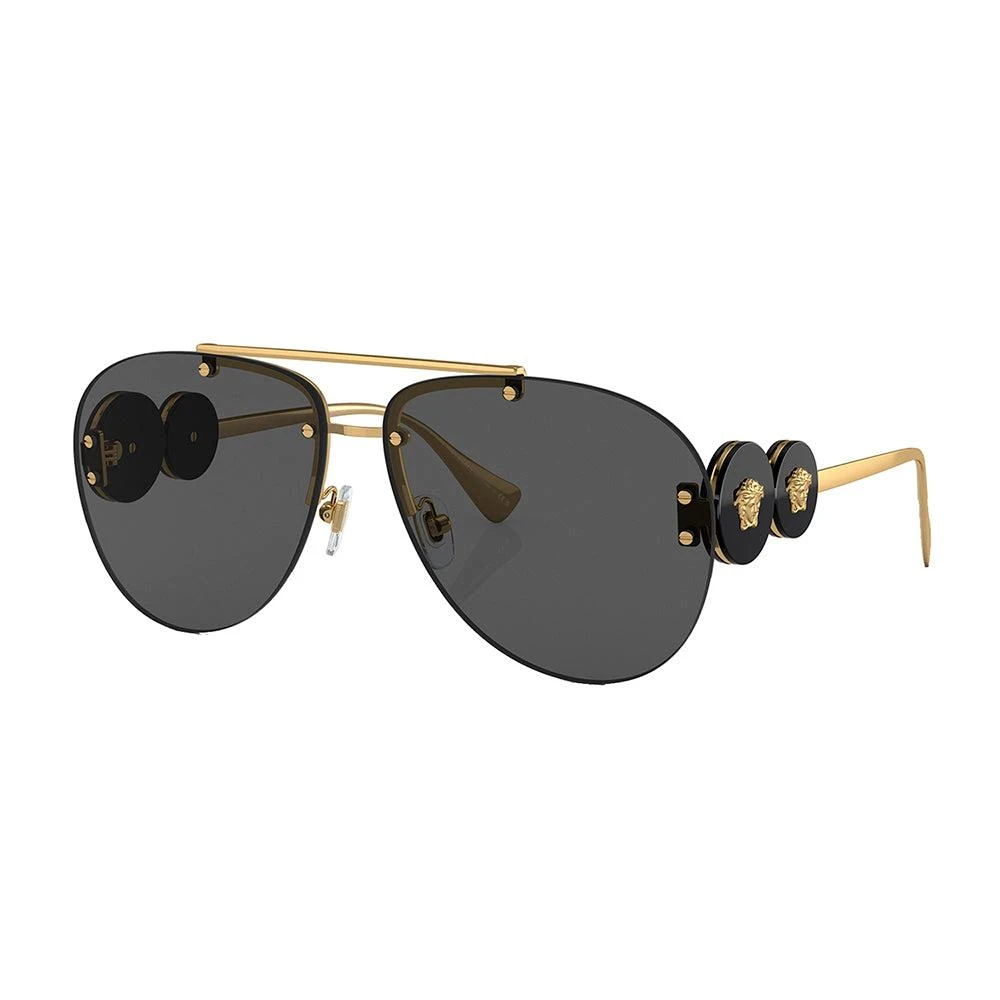 商品Versace|Versace  VE 2250 100287 63mm Womens Aviator Sunglasses,价格¥1434,第1张图片