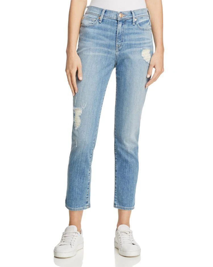 商品True Religion|Colette Skinny Jeans in Waterfall Ridge,价格¥1488,第1张图片