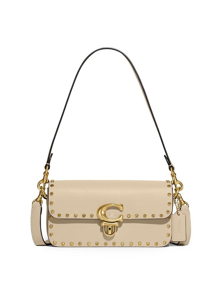COACH | Studded Leather Shoulder Bag 1331.56元 商品图片