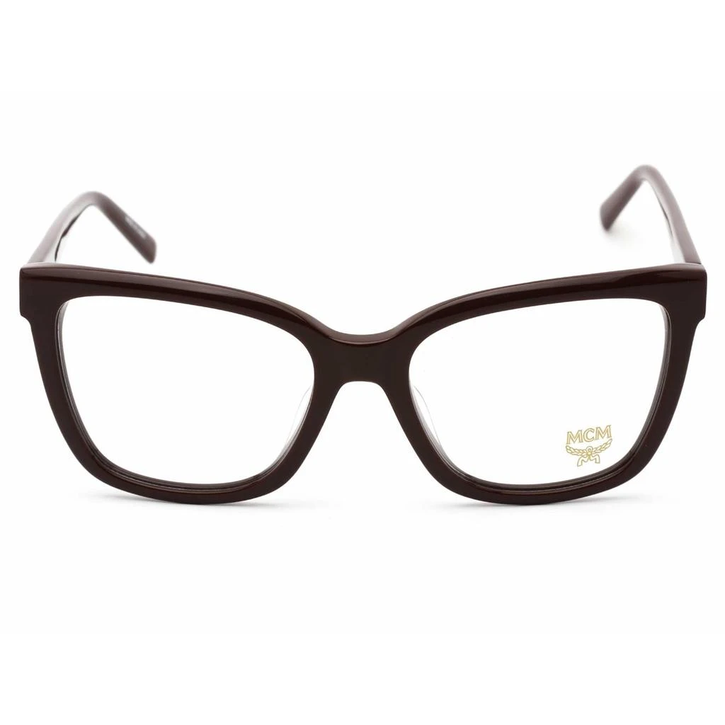 商品MCM|MCM Women's Eyeglasses - Burgundy Square Plastic Full-Rim Frame | MCM2724 601,价格¥440,第2张图片详细描述