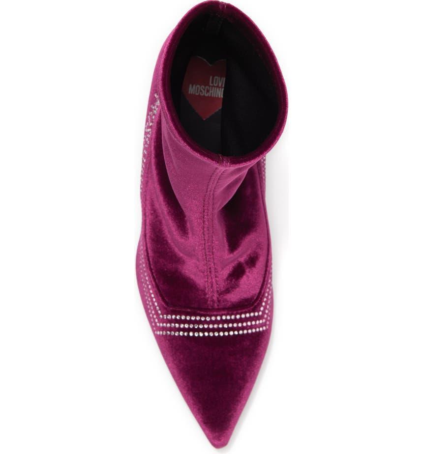 商品Moschino|Velvet Boot,价格¥1619,第6张图片详细描述