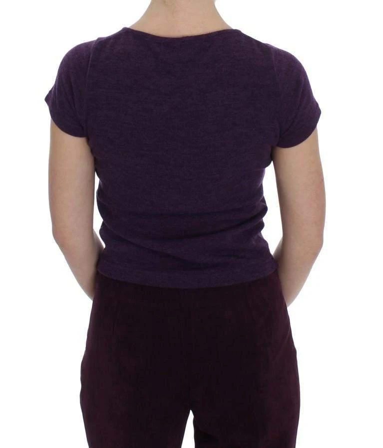 BENCIVENGA  Purple Wool Suit T-Shirt Set 商品