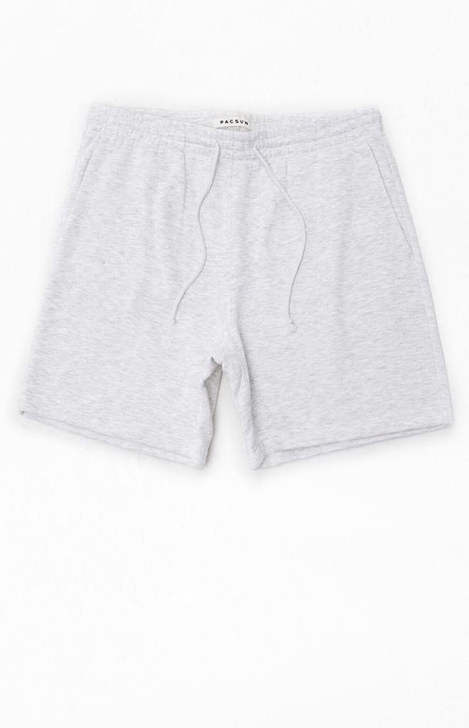 商品PacSun|White Heather Basic Fleece Sweat Shorts,价格¥183,第1张图片