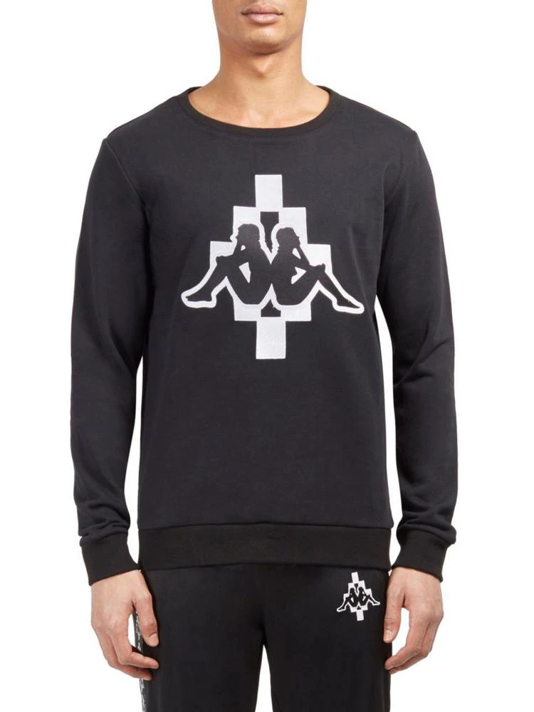 商品Marcelo Burlon|Ss-Kappa Crewneck Top,价格¥844,第1张图片