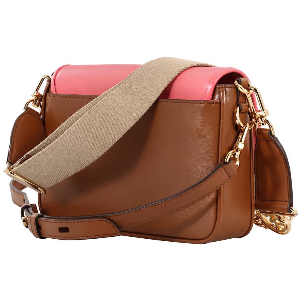 Michael Kors Ladies Bradshaw Medium Color-Block Leather Messenger Bag商品第3张图片规格展示
