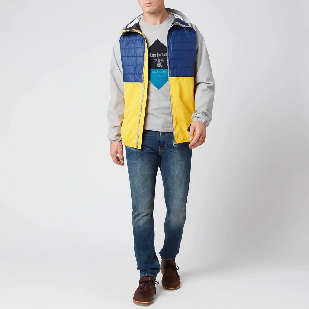 商品Barbour|Barbour Beacon Men's Gable Casual Jacket - Smoke,价格¥428,第3张图片详细描述