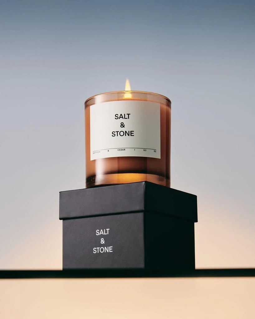 商品Salt & Stone|Saffron & Cedar Candle,价格¥380,第3张图片详细描述