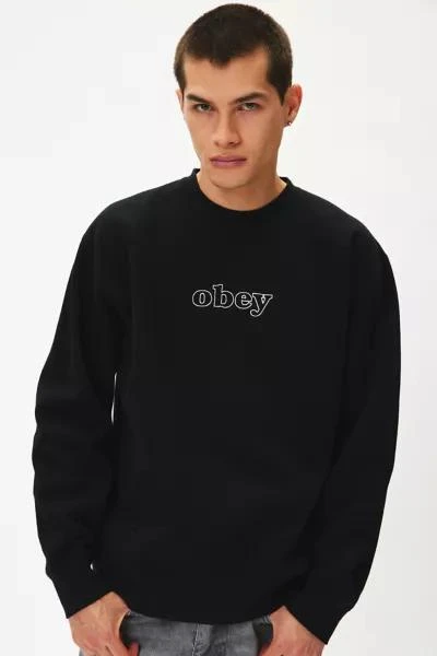 商品Obey|OBEY Biggs Graphic Crew Neck Sweatshirt,价格¥449,第4张图片详细描述