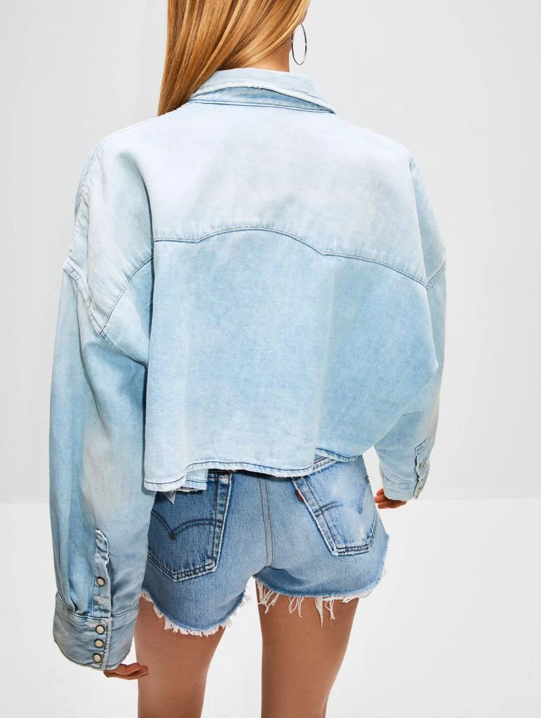 商品R13|Oversized Crop Cowboy Shirt,价格¥1712,第4张图片详细描述