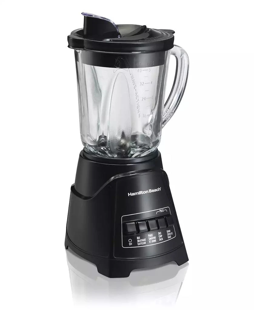 商品Hamilton Beach|Power Elite Blender with 40 oz. Glass Jar - 58146,价格¥294,第1张图片