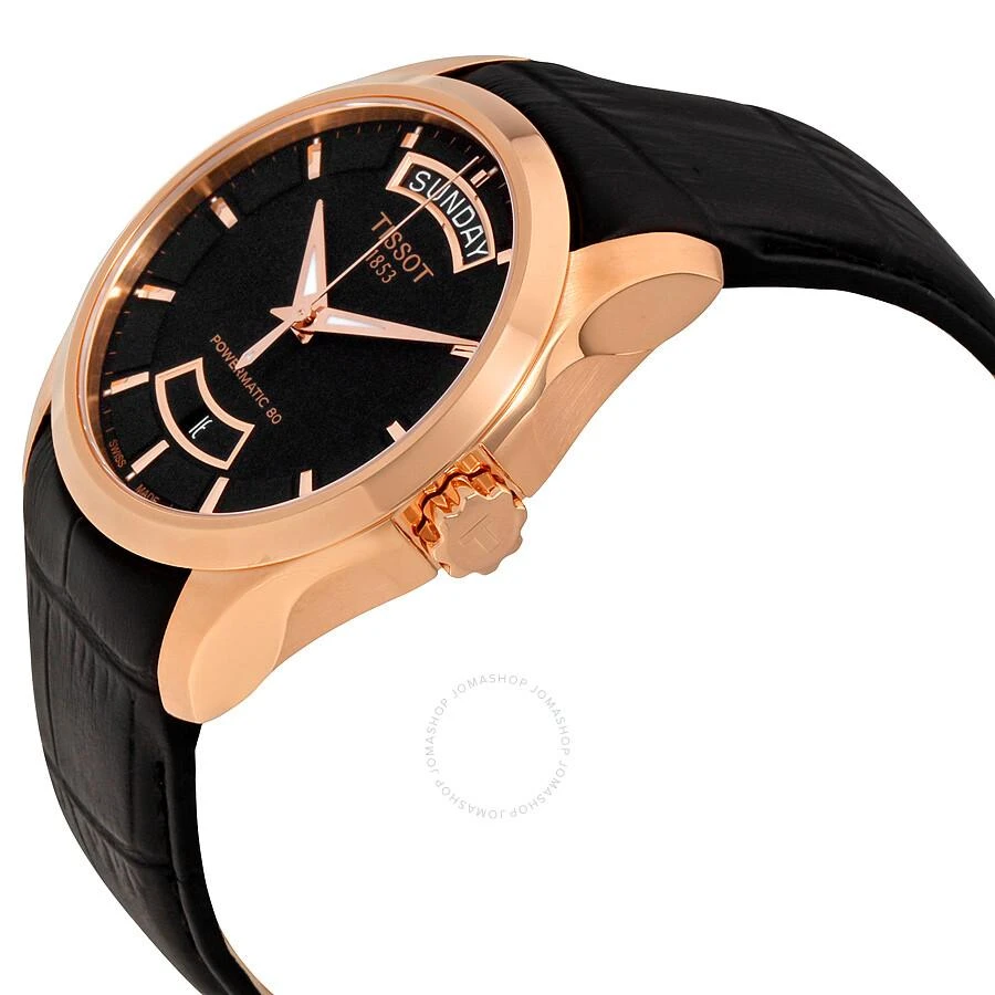 商品Tissot|天梭库图系列休闲机械皮质表带手表T0354073605101 ,价格¥2957,第2张图片详细描述