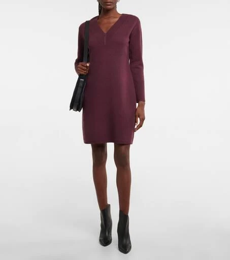 商品Vince|Ribbed-knit sweater dress,价格¥3291,第2张图片详细描述