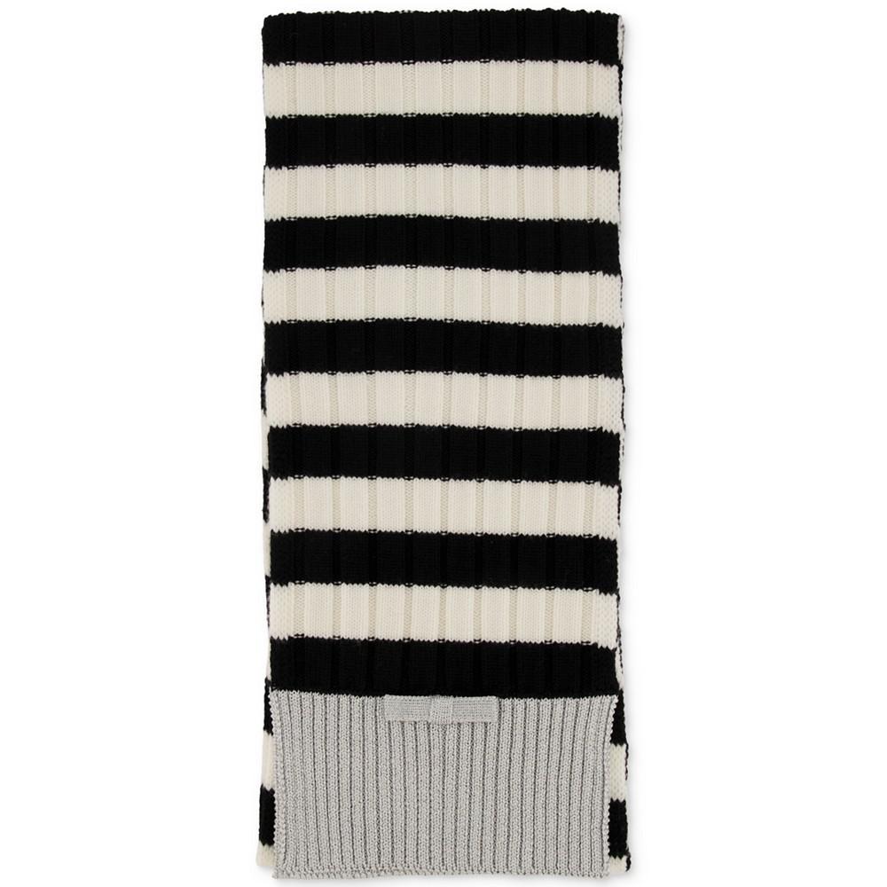商品Kate Spade|Women's Bicolor Stripe Knit Scarf,价格¥730,第6张图片详细描述