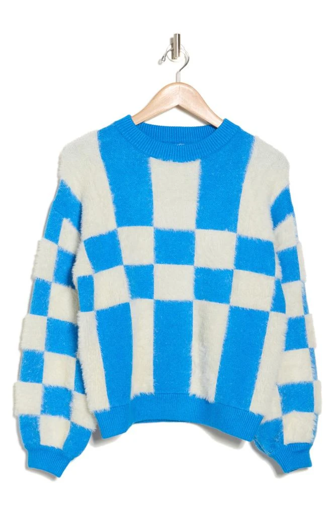 商品FRNCH|Lilo Check Sweater,价格¥147,第3张图片详细描述