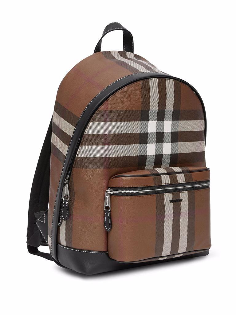 BURBERRY - Jett Check Motif Backpack商品第4张图片规格展示