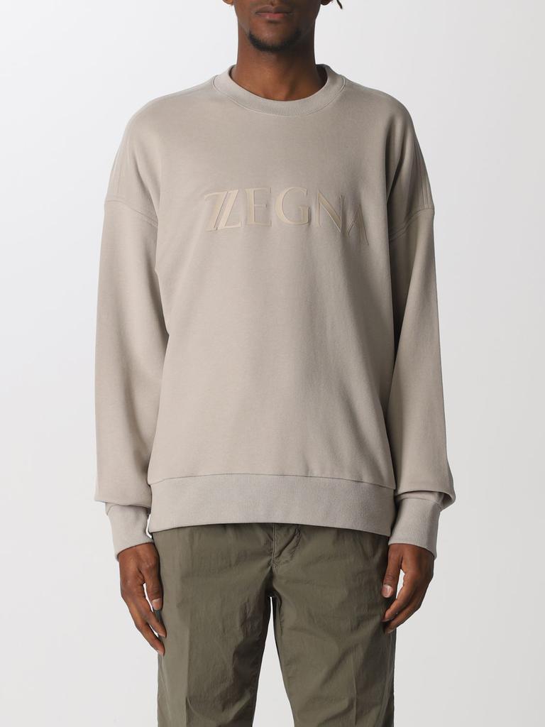 商品Zegna|Z Zegna cotton sweatshirt with logo,价格¥2583,第3张图片详细描述