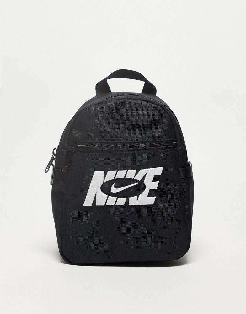 商品NIKE|Nike Futura unisex logo mini backpack in black,价格¥188,第1张图片