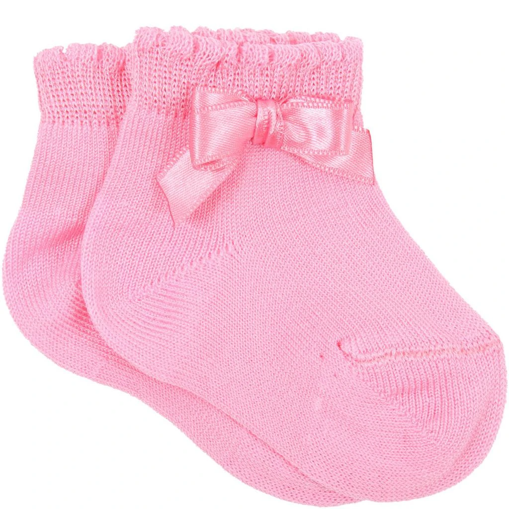 商品Story Loris|Story Loris Fuchsia Socks For Babygirl,价格¥400,第2张图片详细描述