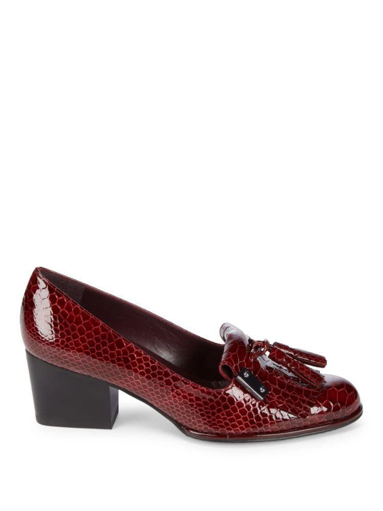 商品Stuart Weitzman|Tassel Leather Pumps,价格¥2123,第5张图片详细描述