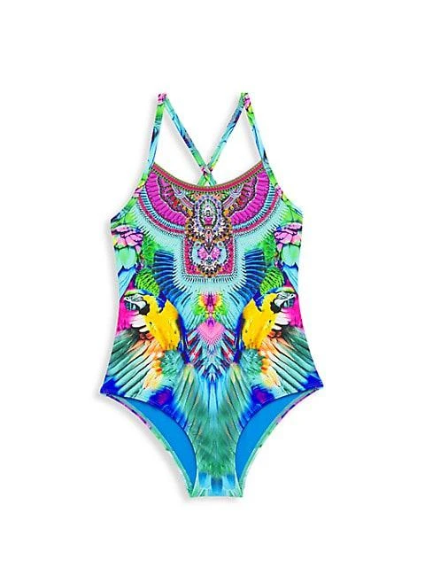 商品Camilla|Little Girl's & Girl's Age Of Asteria One-Piece Swimsuit,价格¥559,第1张图片