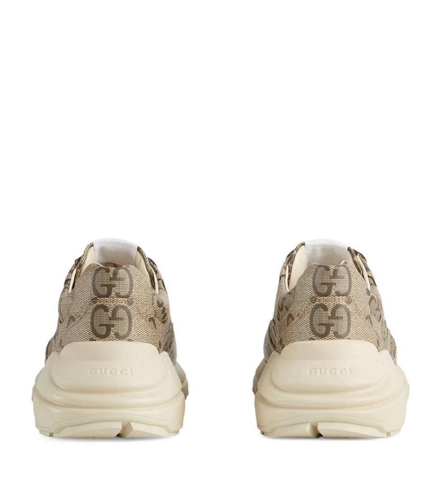 商品Gucci|GG Supreme 100 Rhyton Sneakers,价格¥6300,第2张图片详细描述