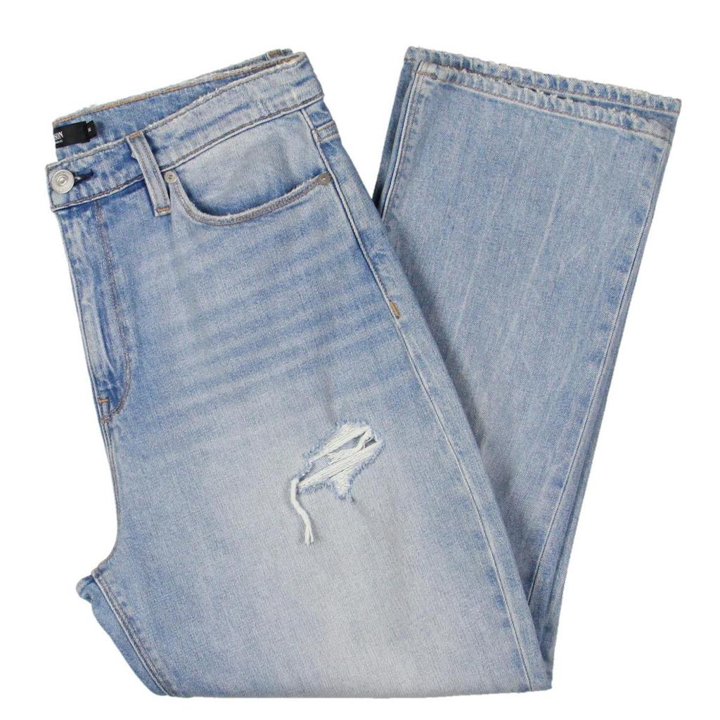 Hudson Womens Holly Denim Cropped Bootcut Jeans商品第1张图片规格展示