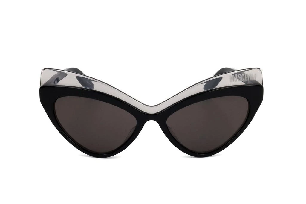 商品Moschino|Moschino Eyewear Double Cat-Eye Frame Tinted Sunglasses,价格¥775,第1张图片