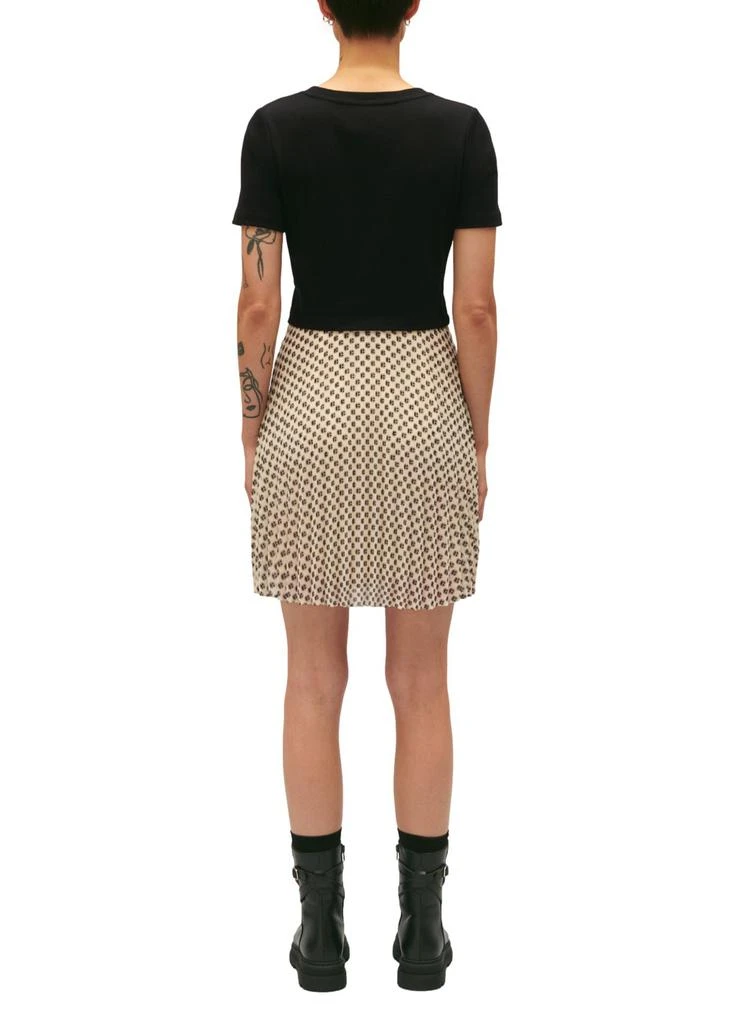 商品Claudie Pierlot|Teli 双材质短款连衣裙,价格¥1645,第3张图片详细描述