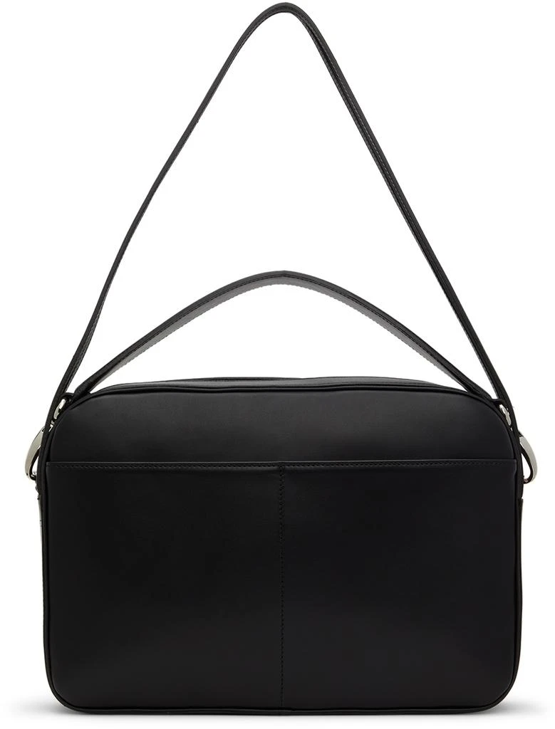 商品Commission|SSENSE Exclusive Black Leather Messenger Bag,价格¥3690,第4张图片详细描述