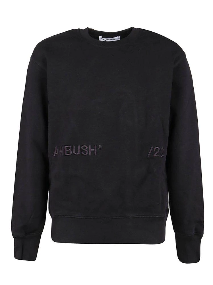 商品Ambush|Ambush Logo Embroidered Long-Sleeved Sweatshirt,价格¥1439,第1张图片