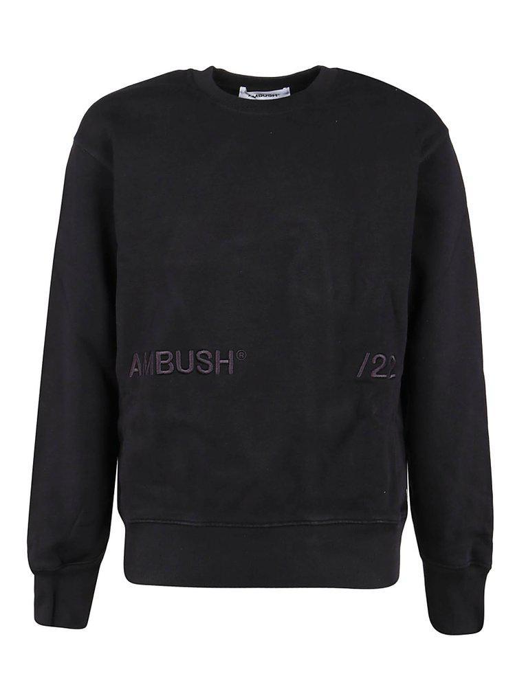 商品Ambush|Ambush Logo Embroidered Long-Sleeved Sweatshirt,价格¥1414,第1张图片