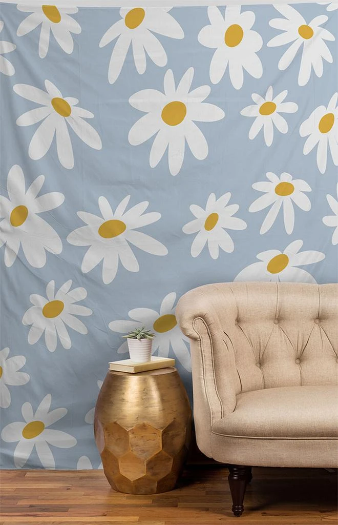 商品DENY Designs|Lane And Lucia Lazy Daisies Tapestry,价格¥406,第2张图片详细描述