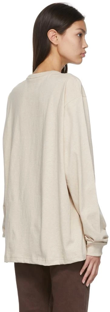 商品Acne Studios|Beige Logo Patch T-Shirt,价格¥1258,第3张图片详细描述