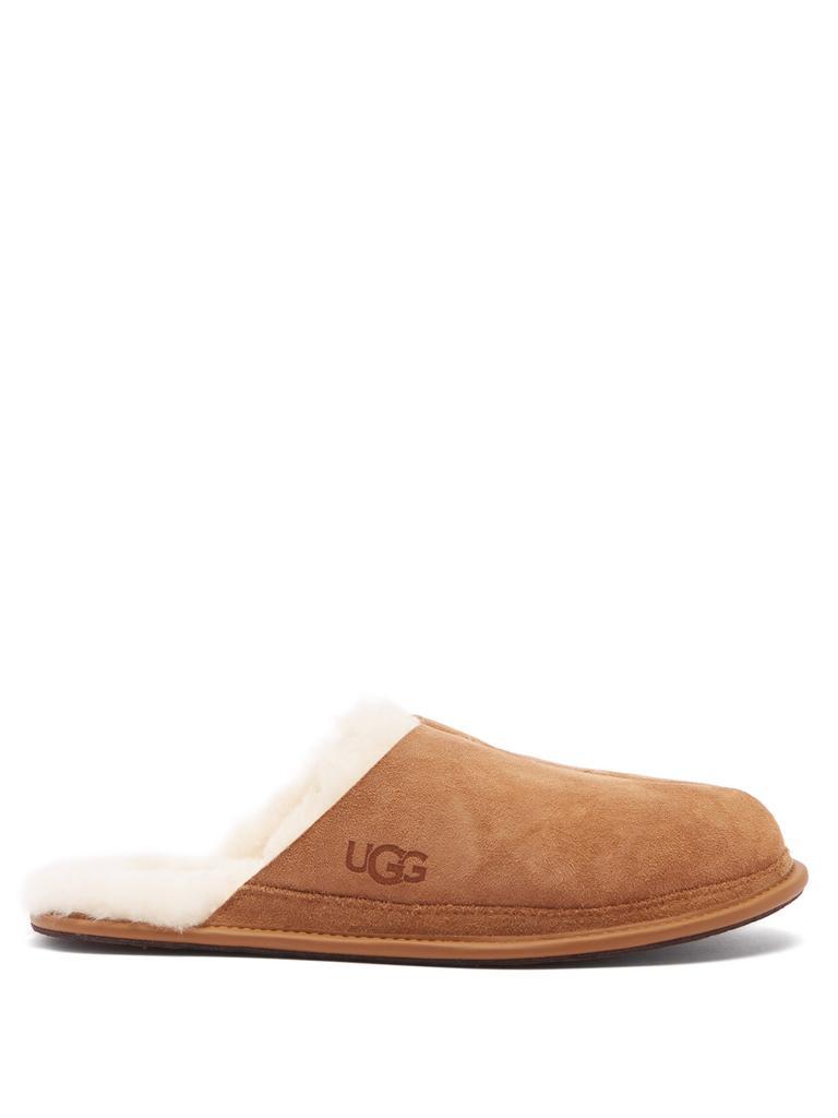 商品UGG|Hyde shearling-lined suede slippers,价格¥803,第1张图片