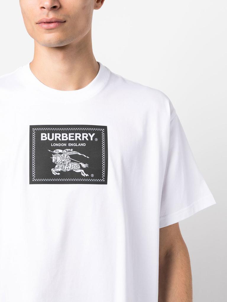 BURBERRY - Printed Cotton T-shirt商品第2张图片规格展示