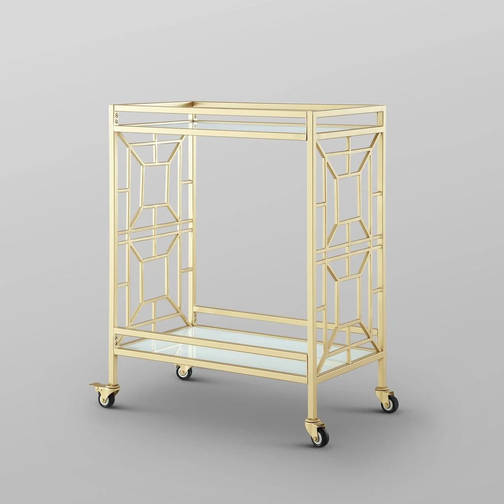 商品Inspired Home|Inspired Home Wen Bar Cart,价格¥1463,第5张图片详细描述