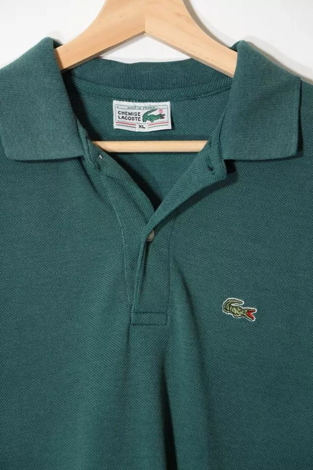 商品Lacoste|Vintage Chemise Lacoste Pique Polo Shirt Made in France,价格¥749,第2张图片详细描述