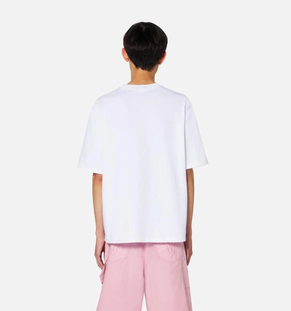 商品AMI|AMI PARIS - Organic Cotton T-shirt With Logo,价格¥1517,第3张图片详细描述