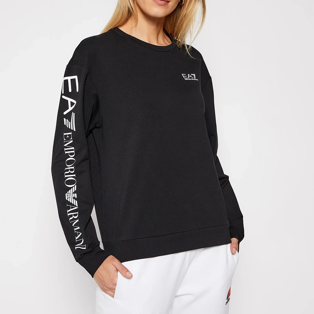 EMPORIO ARMANI 黑色女士卫衣/帽衫 3KTM16-TJ5FZ-1451 商品