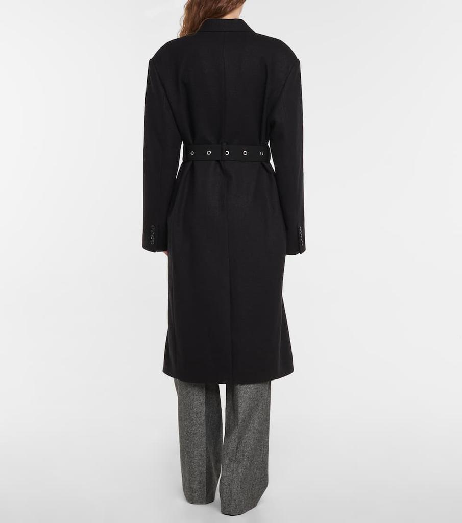 商品Acne Studios|配腰带羊毛大衣,价格¥6103,第5张图片详细描述