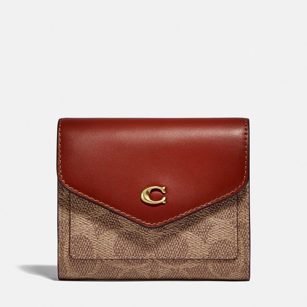 Coach Women's Crossgrain Wyn Small Wallet商品第1张图片规格展示