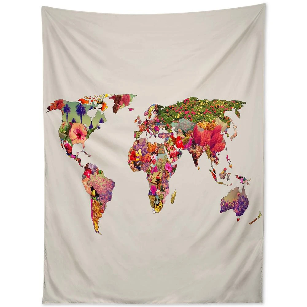 商品DENY Designs|Bianca Green It's Your World Tapestry,价格¥538,第1张图片