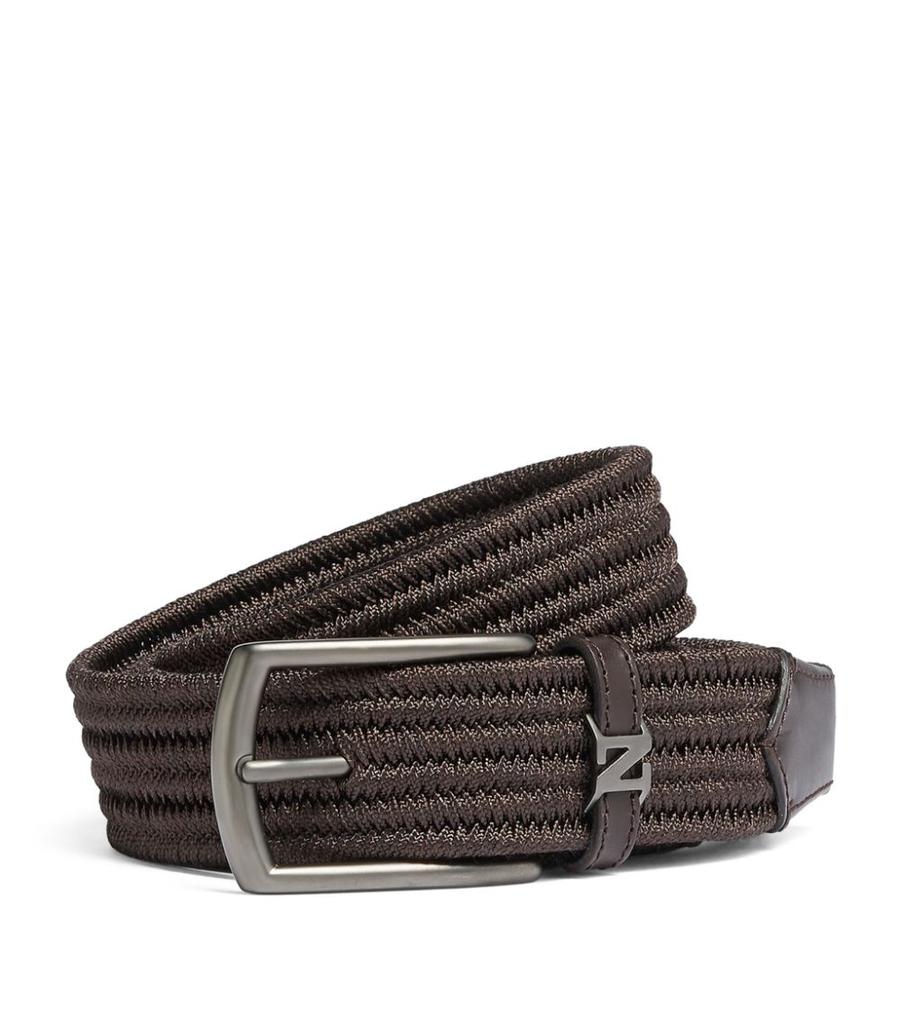 Leather Woven Belt商品第1张图片规格展示