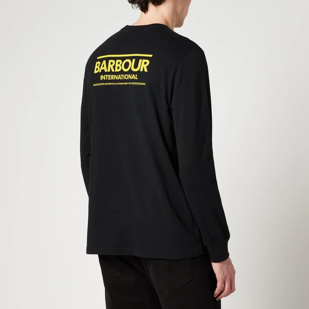 商品Barbour|Barbour International Men's Legacy Long Sleeve T-Shirt - Black,价格¥120,第2张图片详细描述