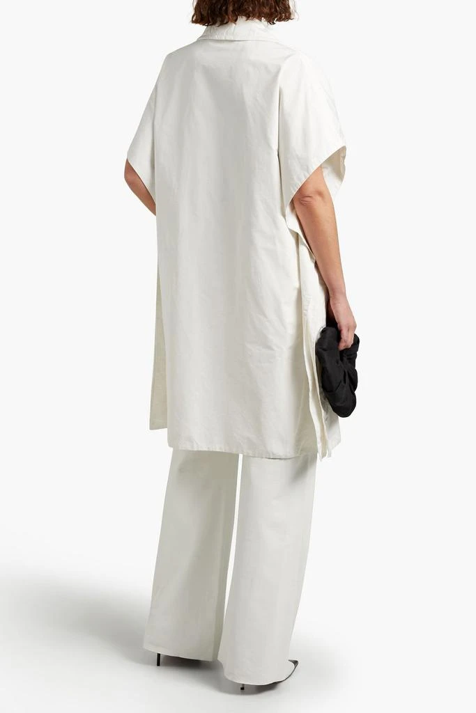 商品Brunello Cucinelli|Double-breasted belted shell coat,价格¥3260,第3张图片详细描述