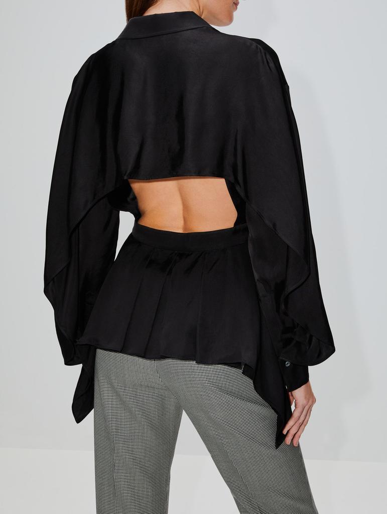商品Alexander McQueen|Open Back Long Sleeve Shirt,价格¥6399,第6张图片详细描述
